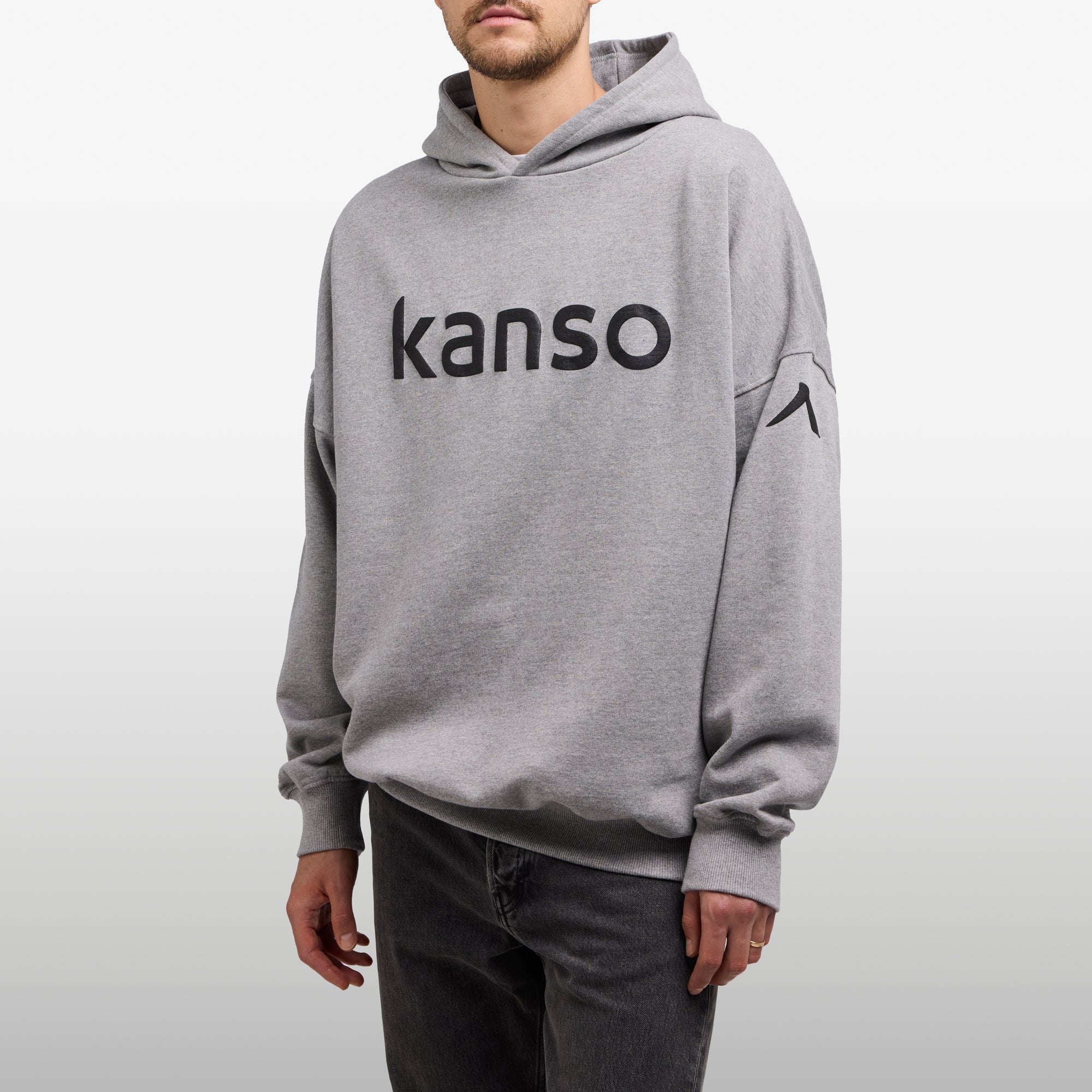 Unisex Hoodie Oversized – Organic H1 - Grey